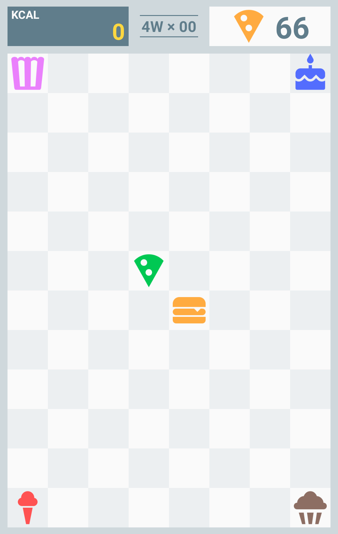 食いしん坊 - 懐かしのディスクシステム「石道」ライクな知的戦略パズルゲーム