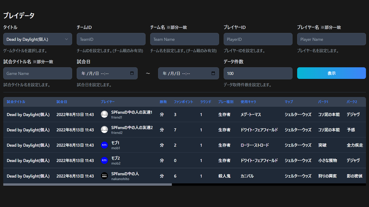 SPFans eSportsプラットフォーム
