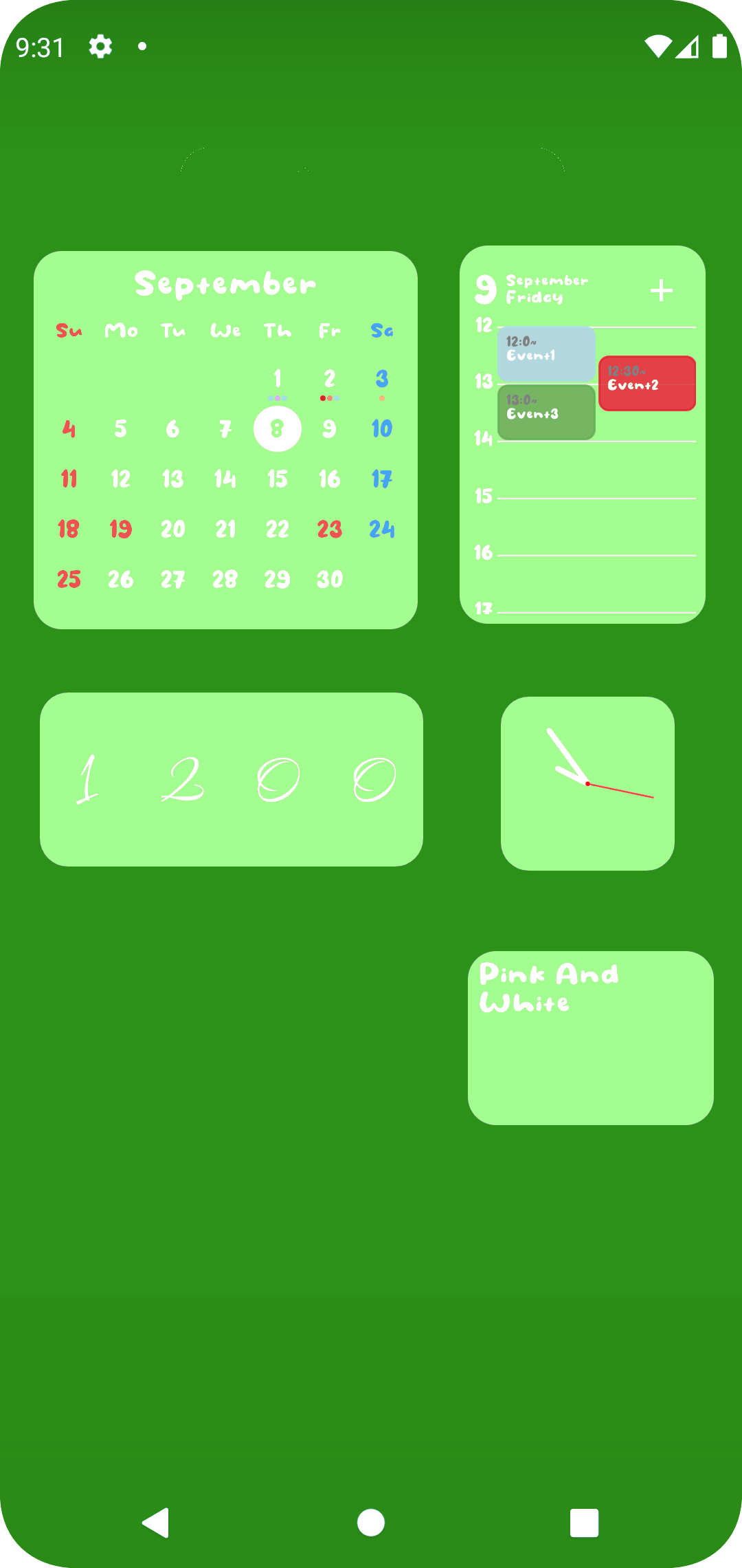 Widget Collections