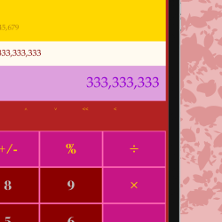 色彩電卓 - アートカルク