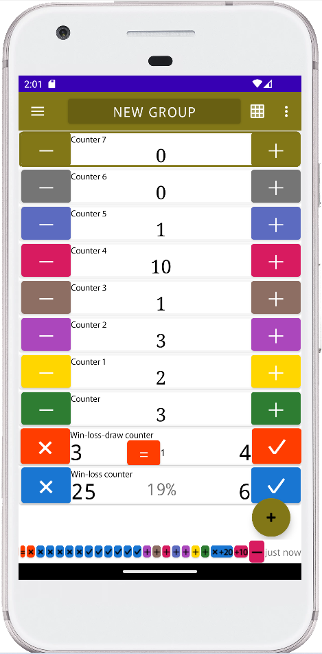 カウント職人 匠: 数取器 - カウンター