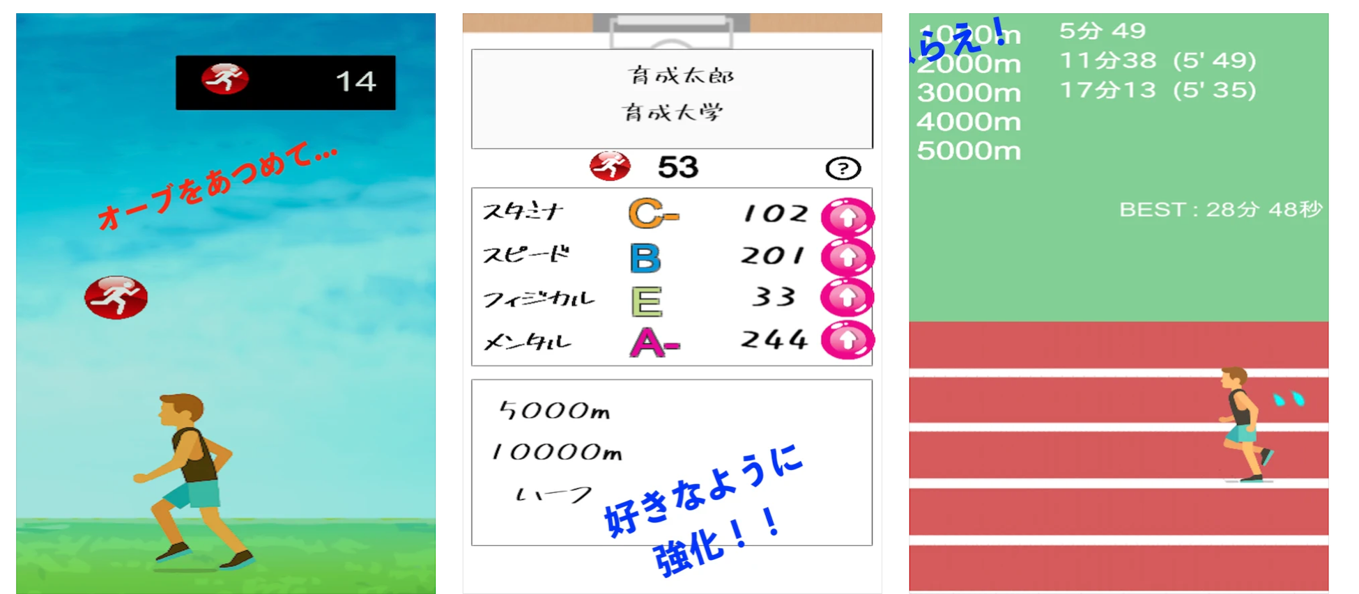 ランナー育成