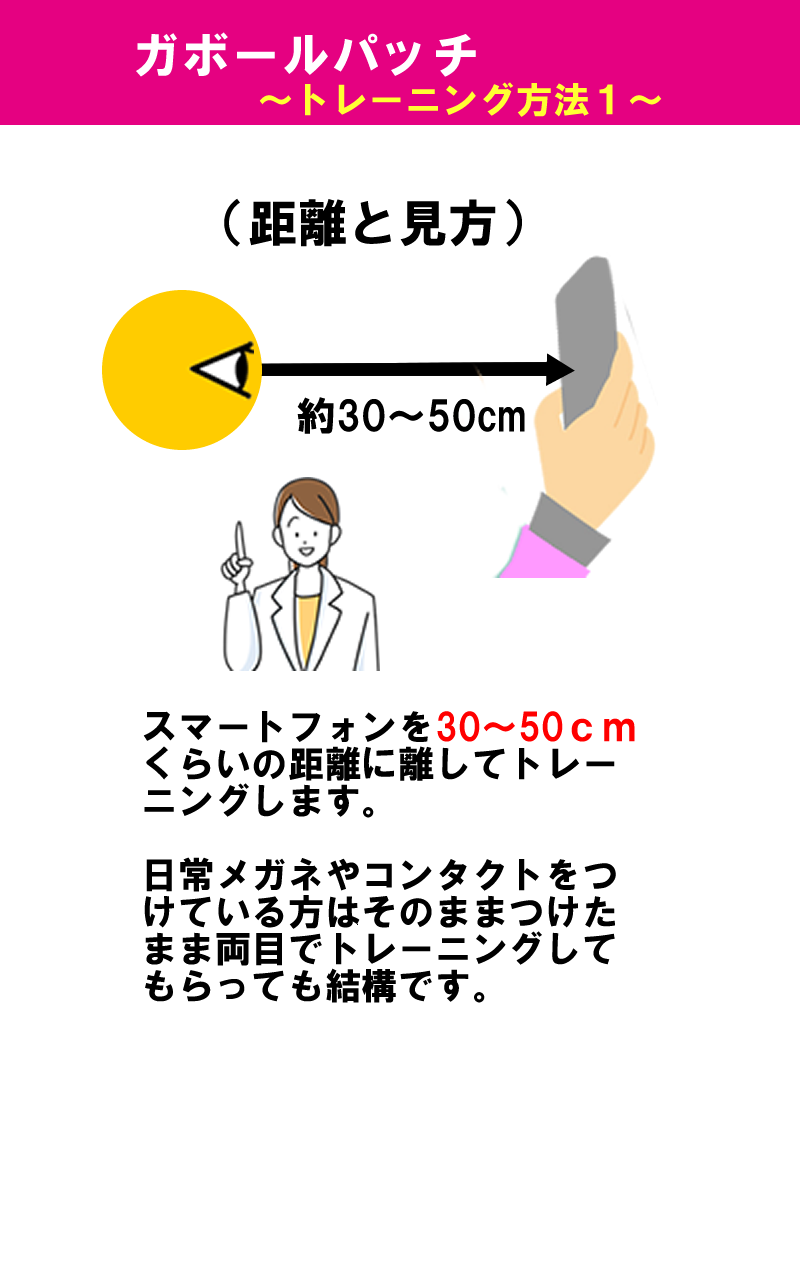 ガボールパッチゲーム