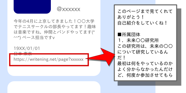 テキスト共有サービス - Writening